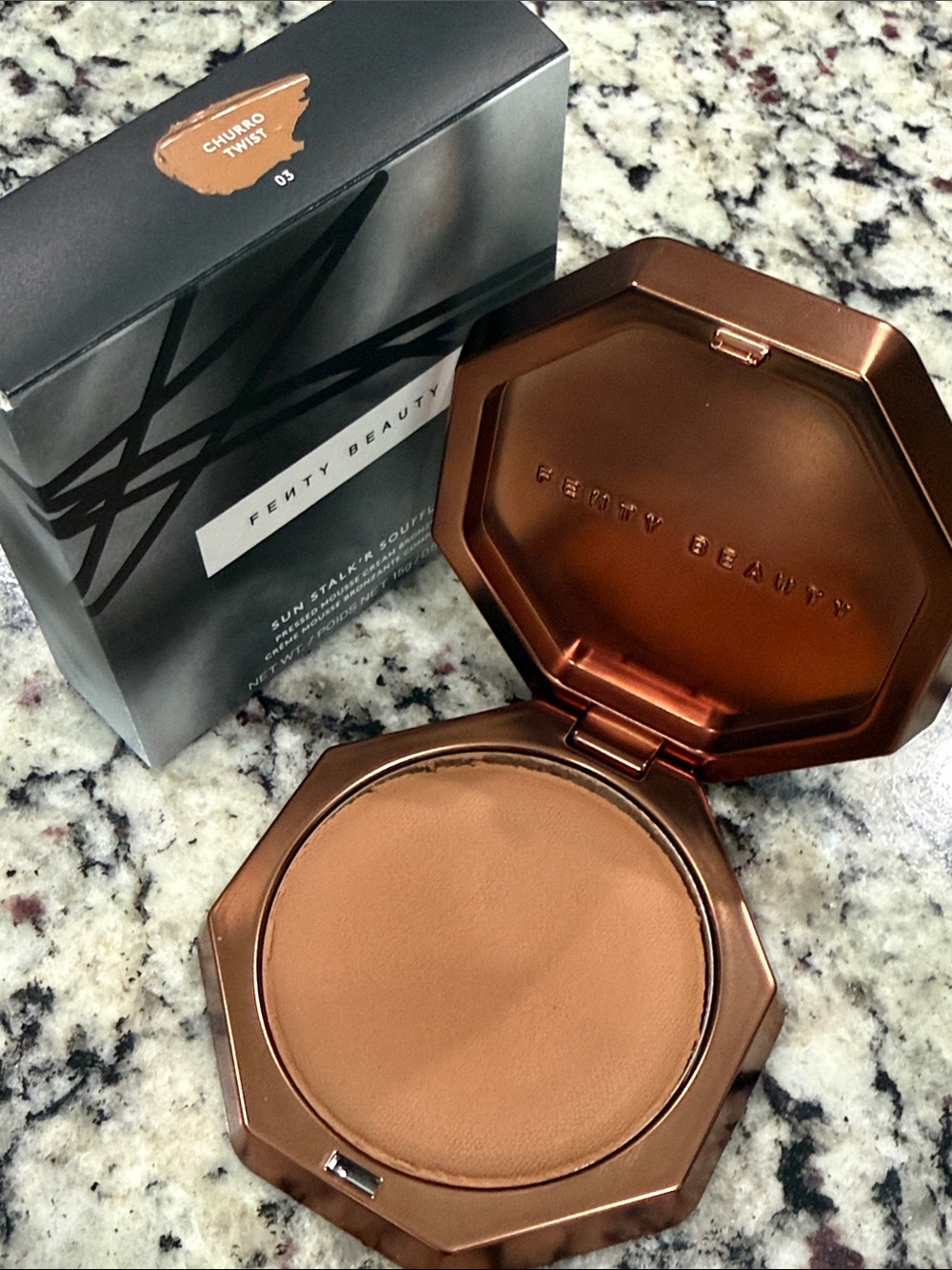 Fenty Beauty Sun Stalk'r Soufflé Cream Bronzer - Churro Twist New in Box!
